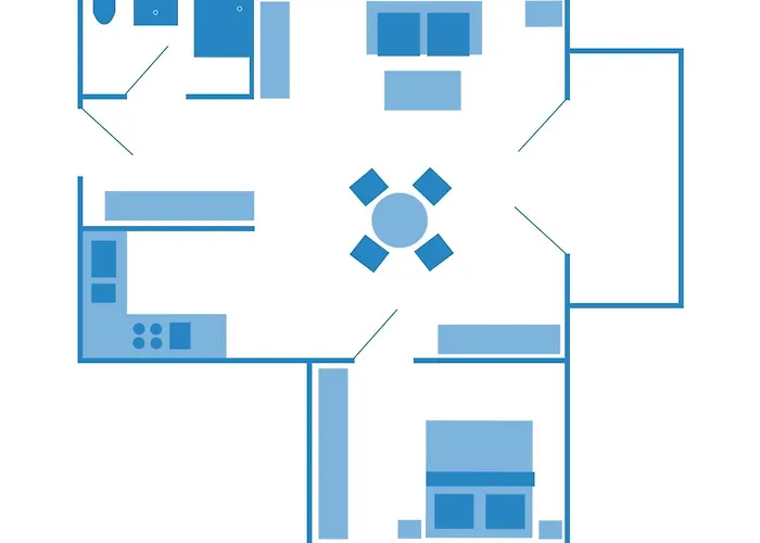 Апартаменты Residenz Am 1-01 Цингст